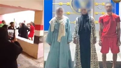 القبض على المتهمين بالتعدي على مدرس داخل مدرسة بالطالبية (فيديو)