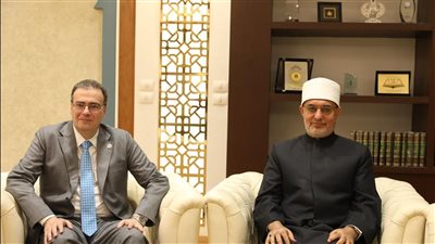 مفتي الجمهورية يستقبل رئيس 