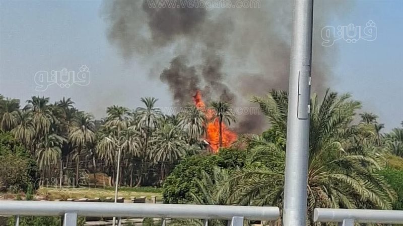 حريق معبد الكرنك