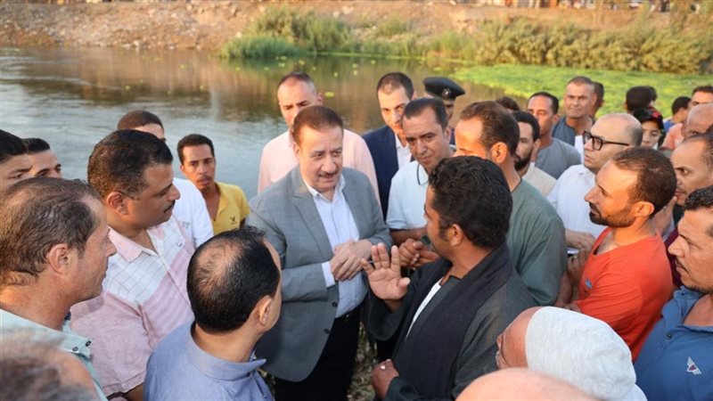 محافظ المنوفية يزور