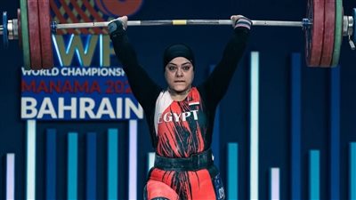 رفع الأثقال، سارة سمير تخوض منافسات وزن 77 كجم ببطولة العالم اليوم 