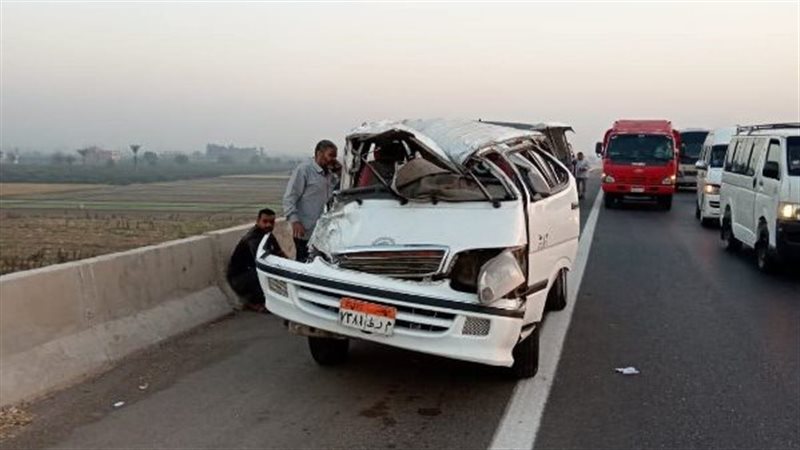 حادث على طريق شبرا
