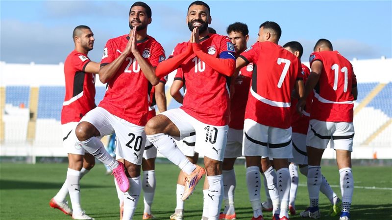 احتفال محمد صلاح