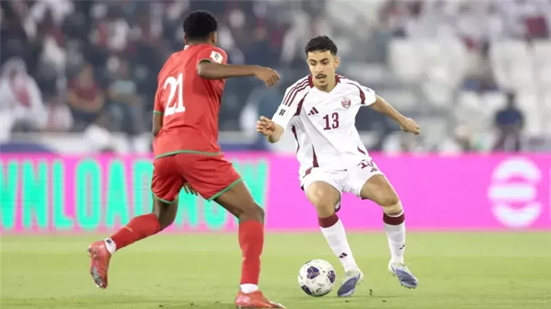 مباراة قطر وعمان