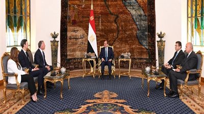 وقف حرب غزة يتصدر النشاط الرئاسي المصري الأمريكي اليوم