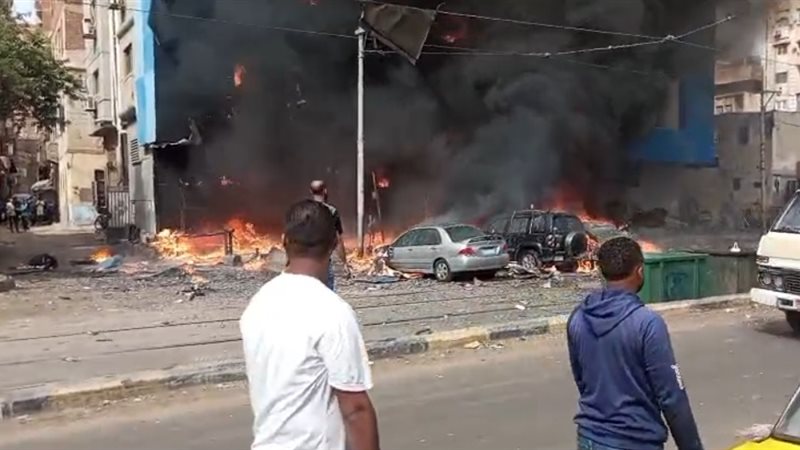 حريق مستشفى راقودة،