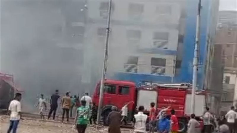 حريق مستشفي راقودة،