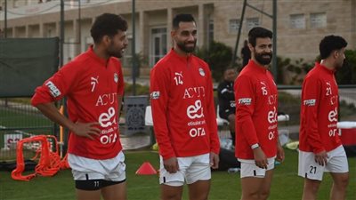 منتخب مصر المشارك في كأس العرب يستأنف تدريباته (صور)
