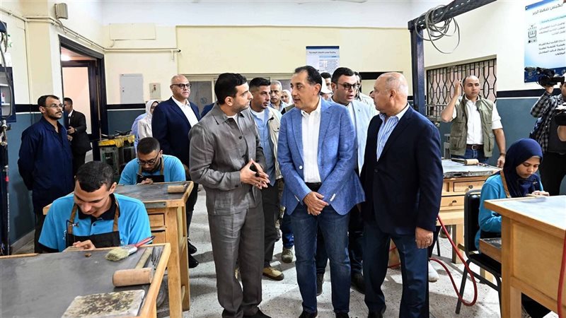  مدبولي يتفقد إيجيبت
