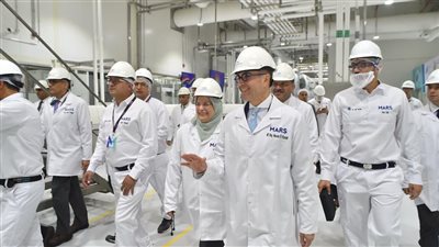 وزير الاستثمار يشهد تدشين خطوط إنتاج جديدة لشركة 