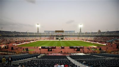 استاد القاهرة جاهز لمباراة مصر وغينيا بيساو بتصفيات كأس العالم (صور)