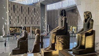 قبل الافتتاح الرسمي، رؤساء ومسئولون زاروا المتحف المصري الكبير