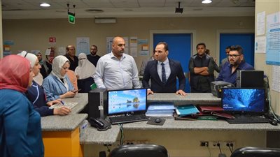 مدير الرعاية الصحية بالإسماعيلية يتفقد انتظام العمل بمستشفى طوارئ أبو خليفة