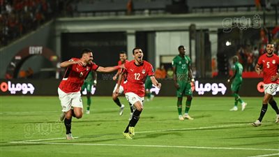 منتخب مصر يتقدم على غينيا بيساو 1-0 بعد مرور 30 دقيقة (صور)