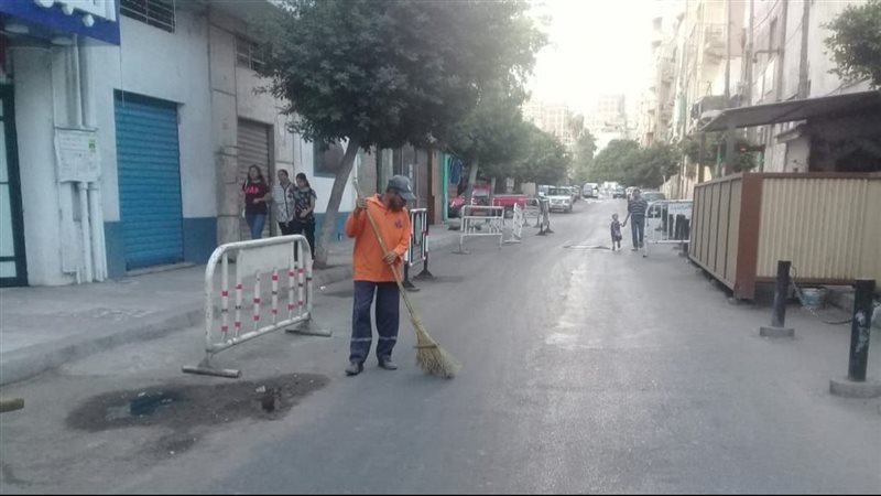 تكثيف أعمال النظافة