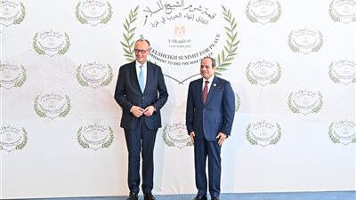 تثبيت وقف إطلاق النار وإعادة إعمار غزة يتصدران القمة المصرية الألمانية في شرم الشيخ 