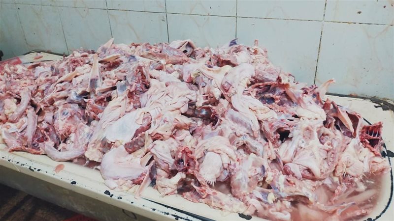 ضبط دواجن وكبده غيرصالحة
