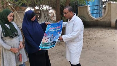 تحصين 737 رأسًا من الماشية ضد الطاعون في حملة بيطرية بالإسماعيلية