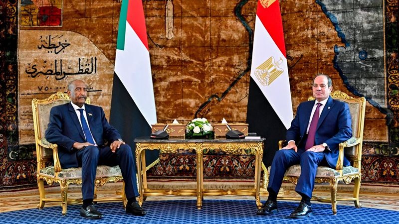 الرئيس السيسي والبرهان