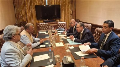 وزير الخارجية يلتقي رئيس شركة Ocior Energy للطاقة المتجددة 