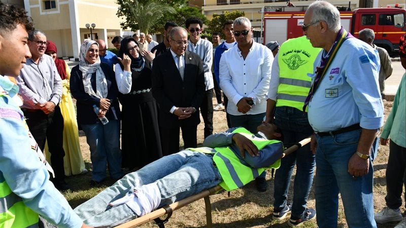 جانب من إجراء المحاكاة،