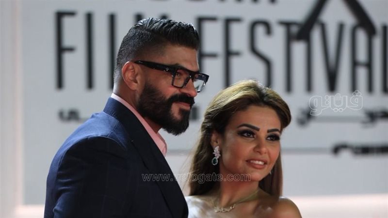 خالد سليم وزوجته،