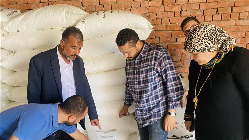 ضبط سلع غذائية منتهية