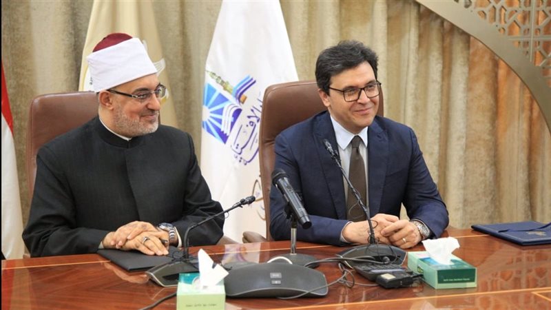 وزير الثقافة ومفتى