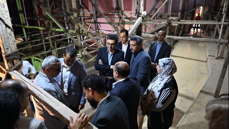 هنو والشاذلى يتفقدان