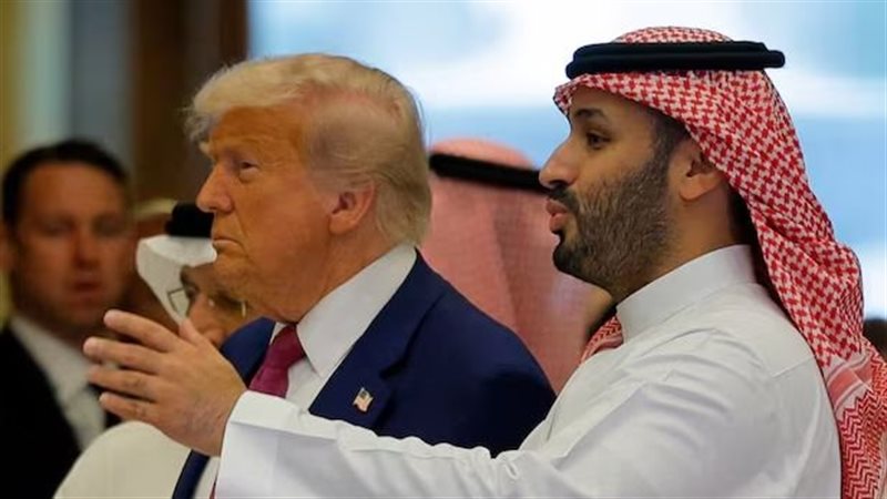محمد بن سلمان وترامب،