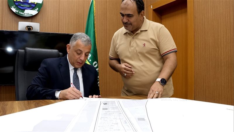 جانب من اعتماد المخطط،