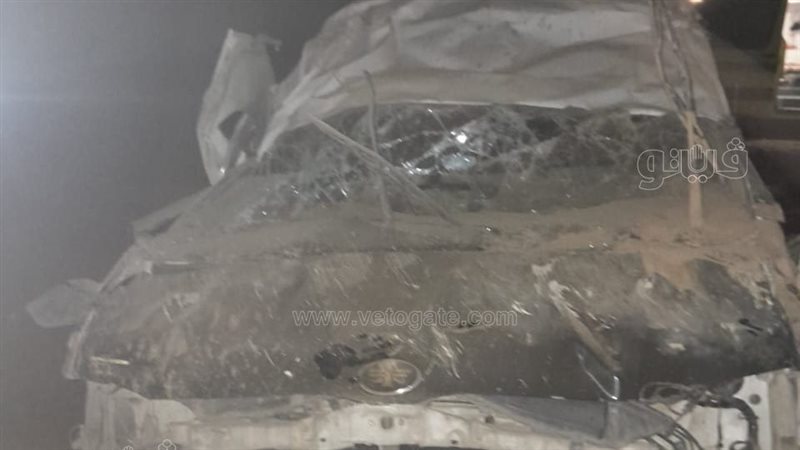 انقلاب سيارة ميكروباص