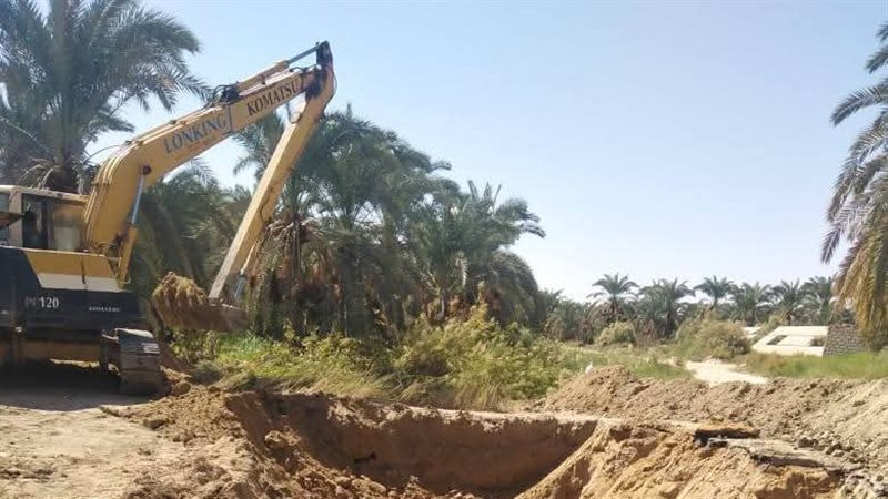 إنشاء كوبري المشاة،