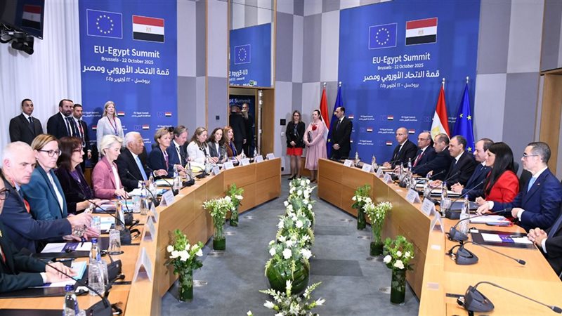 القمة المصرية الأوروبية،