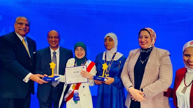الطالبة تغريد بالقليوبية