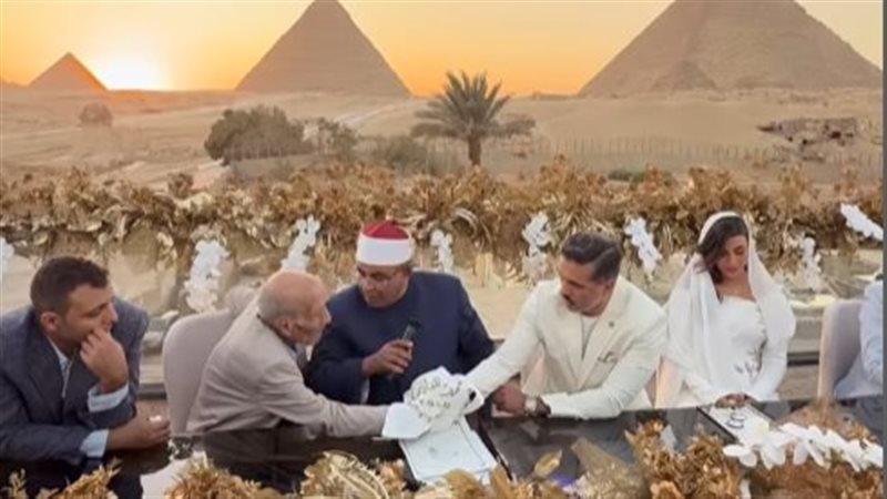 عقد قران هايدي موسي