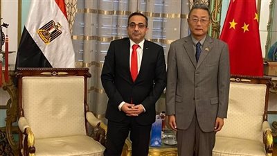 القنصل العام لدولة فلسطين يزور نظيره الصيني بالإسكندرية
