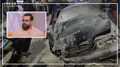 انقلاب سيارة  صاحب تريند 