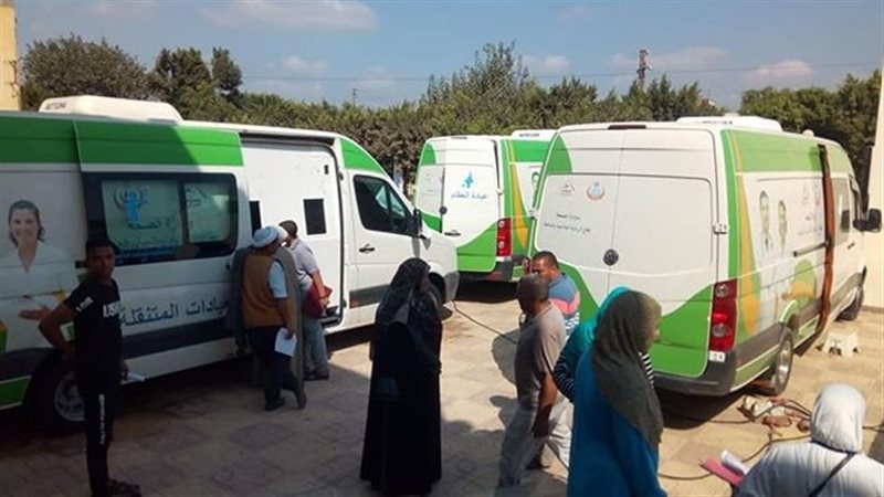 القوافل الطبية، فيتو