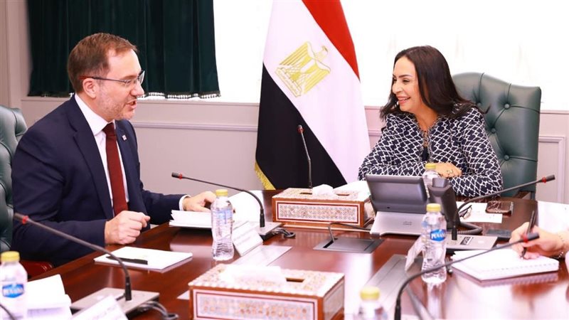 مايا مرسي وزيرة التضامن