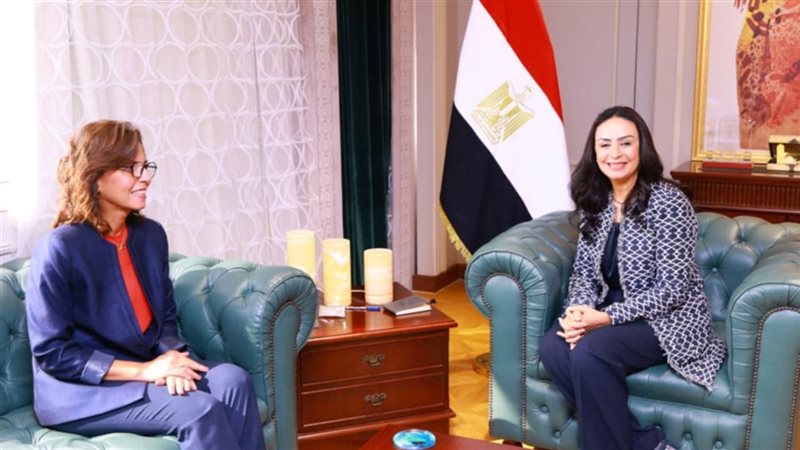 مايا مرسي وزيرة التضامن،