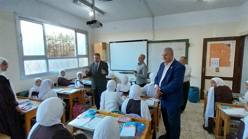 جولة في مدارس الدقهلية،