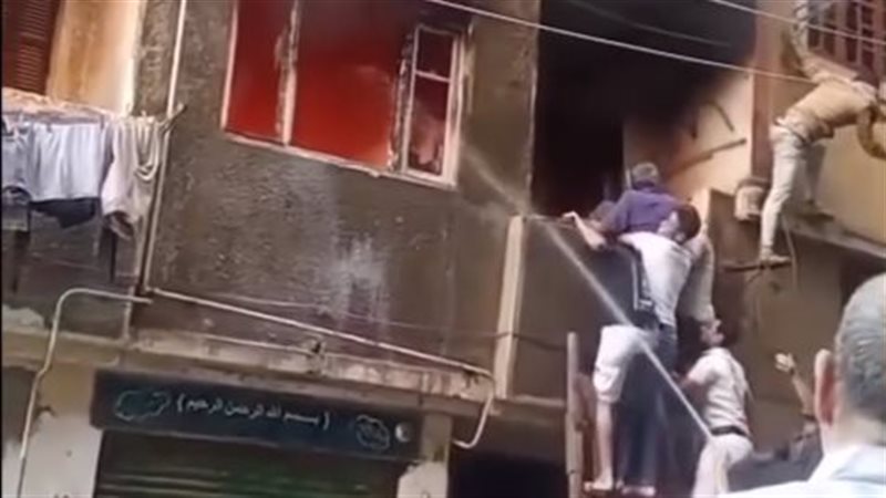 إنقاذ مسن من الموت