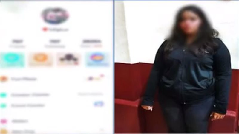 القبض على سيدة بنشر