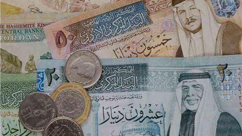 سعر الدينار الأردني،