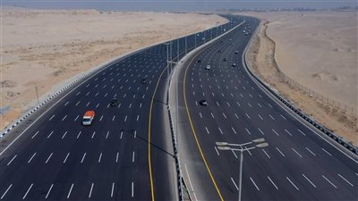 الطريق الدائري يتألق استعدادًا لاستقبال زوار المتحف المصري الكبير (صور)