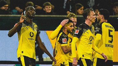 بروسيا دورتموند يكتفي بهدف أمام أوجسبورج بالدوري الألماني 