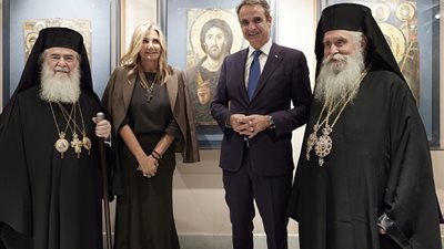 السيسي يحافظ على مكانته الدينية والمقدسة، رئيس وزراء اليونان يزور دير سانت كاترين (صور)