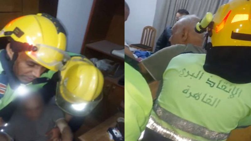 أمن القاهرة ينقذ