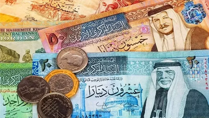 سعر الدينار الاردني،